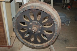 Teen-Built Handcar Wheel 1958